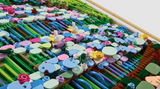 LEGO® Art: Bridge over a Pond of Water Lilies