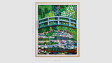 LEGO® Art: Bridge over a Pond of Water Lilies
