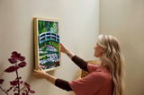 LEGO® Art: Bridge over a Pond of Water Lilies