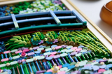 LEGO® Art: Bridge over a Pond of Water Lilies
