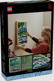 LEGO® Art: Bridge over a Pond of Water Lilies