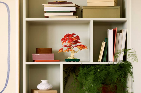 Japanese Maple Tree Design LEGO® Botanicals: Japanese Red Maple Bonsai Tree – AIA Design Shop