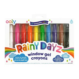 "Rainy Dayz" Window Gel Crayons (Set of 10)