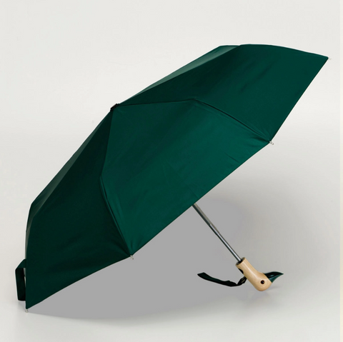 Duckhead Compact Umbrella in Forest Green