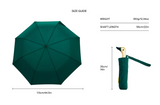 Duckhead Compact Umbrella in Forest Green