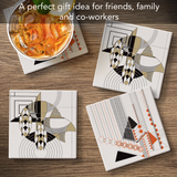 "Eugene Masselink" Coasters (Set of 4)