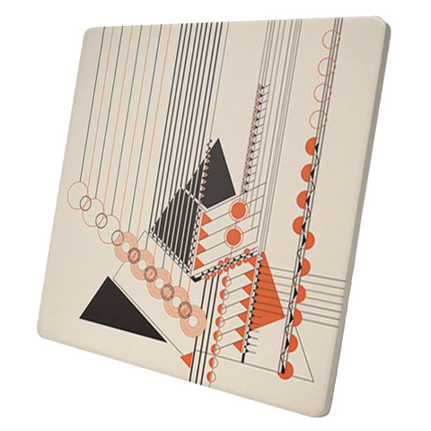 "Eugene Masselink" 8" Square Trivet