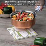 "Francis Little" 8" Square Trivet