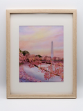 Washington Monument in Bloom (8x10")