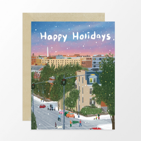 Cardozo Hill "Happy Holidays" Greeting Card