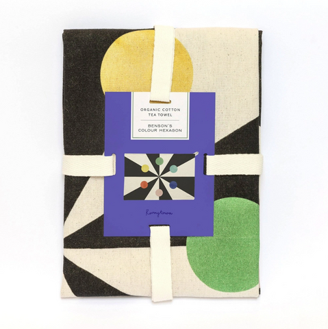 Benson's Color Hexagon Tea Towel