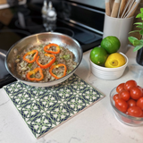 "Luxfer" Square Trivet (8")