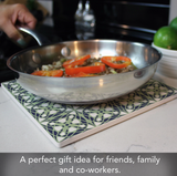 "Luxfer" Square Trivet (8")