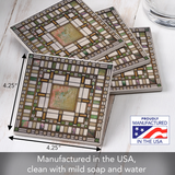 "Martin House Pier" Stone Coasters (Set of 4)