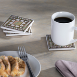 "Martin House Pier" Stone Coasters (Set of 4)