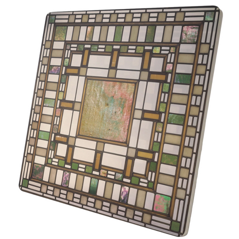 "Martin House Pier" Square Trivet (8")