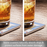"Chevron Designs" Coasters (Set of 4)