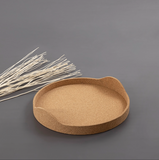 Round Cork Tray