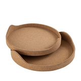 Round Cork Tray
