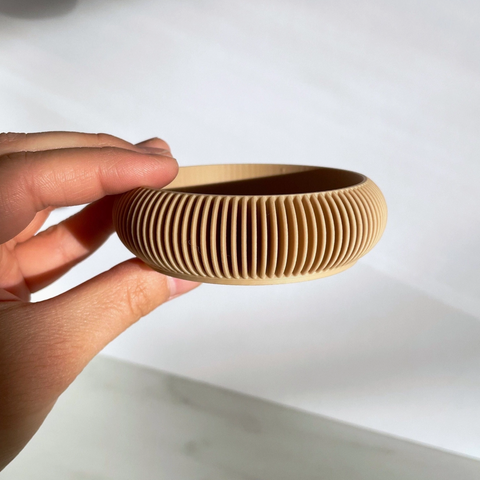 Stackable Catchall Tray Small in Hazelnut