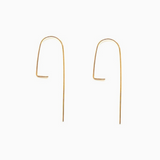 Delphine Drop Earrings in Gold