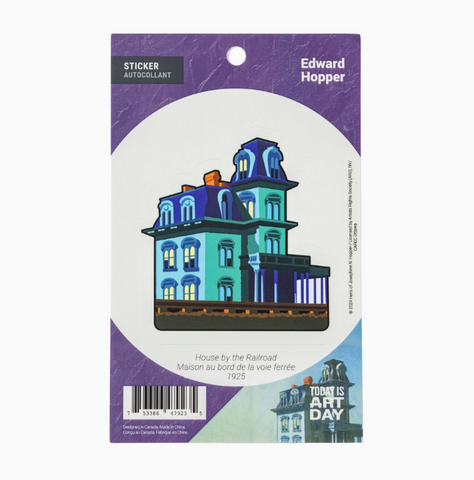 "House By the Railroad" Sticker