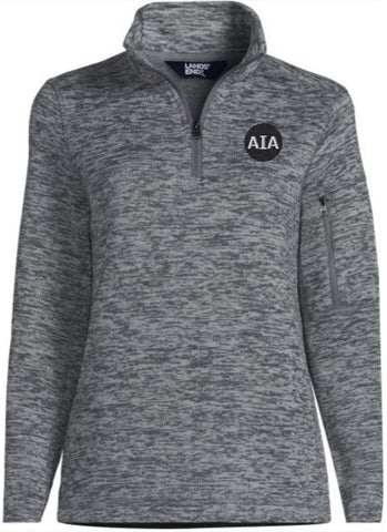 AIA Lands' End Women's Fleece Pullover