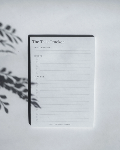 The "Task Tracker Sticky" Notepad