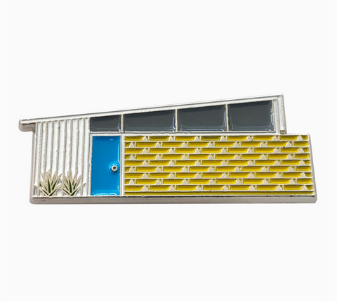 Wedge House Enamel Pin