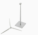 Wind Turbine Magnetic Paperclip Holder