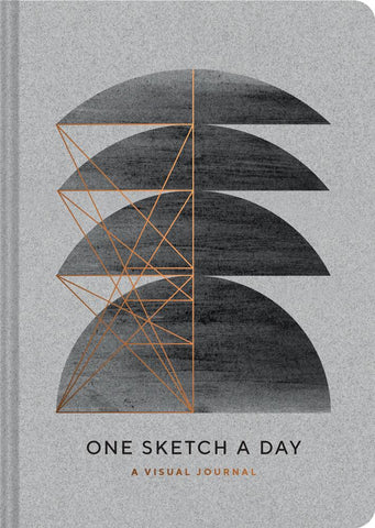 Modern One Sketch A Day: Visual Journal