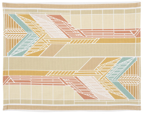FLW Dana Sumac 100% Cotton Placemat