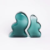 Hand-blown Interlocking Vase Sets