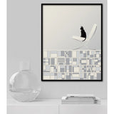 Architecture Cat Poster