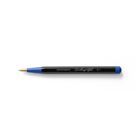 Leuchtturm1917 Bauhaus Edition Drehgriffel Nr. 1 Pen (Black/Royal Blue)