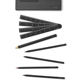 Pencil Set with Scaled Ruler