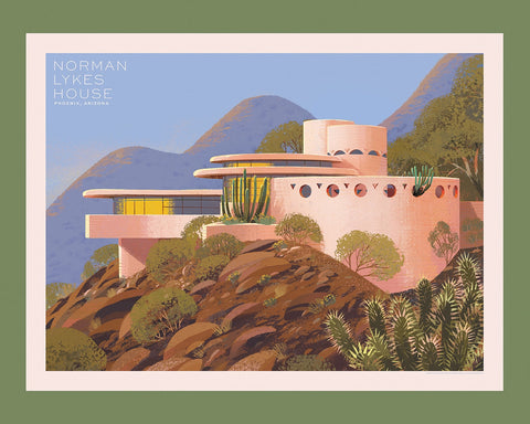 Frank Lloyd Wright Puzzle: Norman Lykes House Puzzle