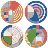 Hoffman House Rug Round Coasters