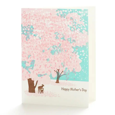Happy Mothers Day Deer Card