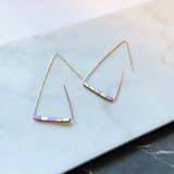 Vanity Hoop Earrings by Trecy Bleich